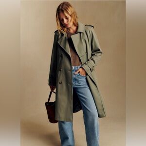 NWOT Sezane Scott Trench Coat